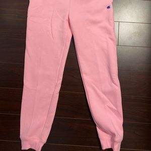 PINK CHAMPION PREMIUM FLEECE SWEATS